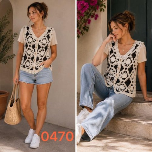 Жилетка Gertie (L-XL) 0470 beige (деми) Gertie 0470 beige