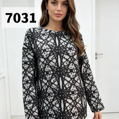 Свитер Gertie (48-52) 7031 black (деми) Gertie 7031 black