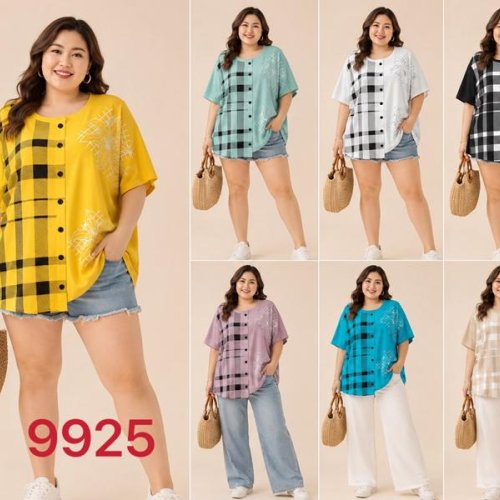 Футболка Gertie (5XL-6XL) 9925 mix (лето) Gertie 9925 mix