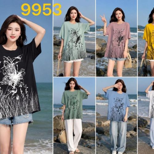 Футболка Gertie (7XL-8XL) 9953 mix (лето) Gertie 9953 mix