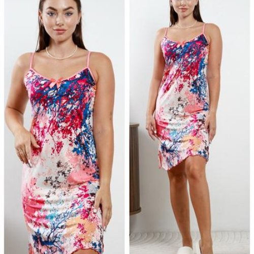 Сарафан Vehuiah (S-XL) 20253 pink (лето) Vehuiah 20253 pink