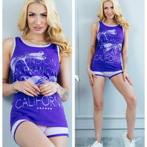 Костюм Vehuiah (S-M) VH166 purple (лето) Vehuiah VH166 purple
