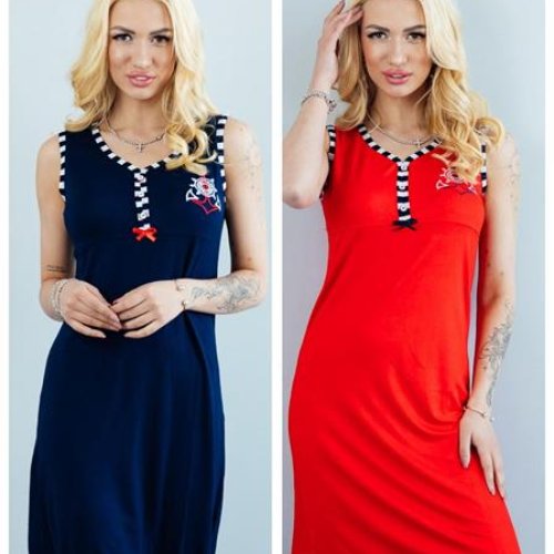 Сарафан Vehuiah (M-XL) VH174 navy (лето) Vehuiah VH174 navy