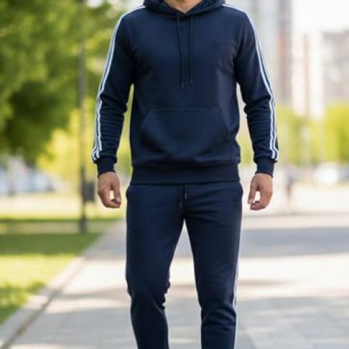 Костюм спорт Delviago (46-54) DL1167 navy (деми) Delviago DL1167 navy
