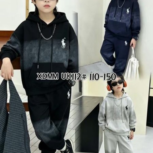 Костюм спорт Farbique (110-150) UK112 black (деми) Farbique UK112 black