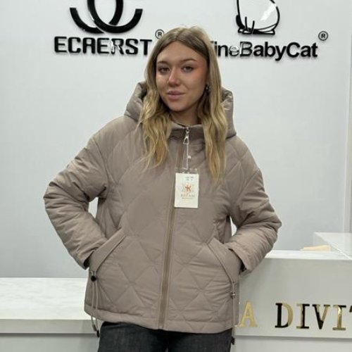 Куртка DGMD (M-2XL) 2690 nude (деми) DGMD 2690 nude