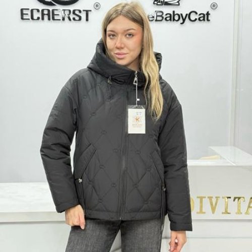 Куртка DGMD (M-2XL) 2690 black (деми) DGMD 2690 black