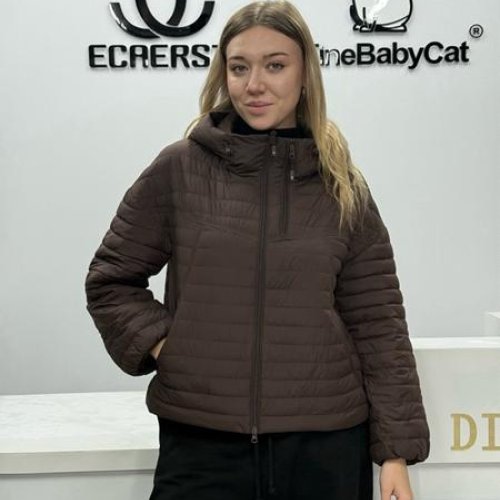 Куртка DGMD (S-2XL) 597 brown (деми) DGMD 597 brown