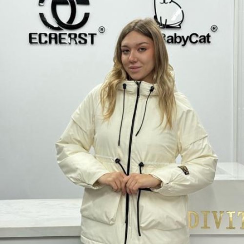 Куртка DGMD (42-50) 2613 milk (деми) DGMD 2613 milk