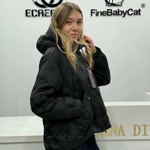 Куртка DGMD (46-54) 6539 black (деми) DGMD 6539 black