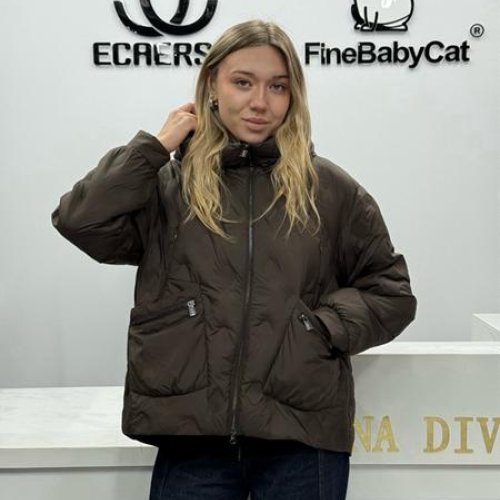 Куртка DGMD (46-54) 6539 brown (деми) DGMD 6539 brown