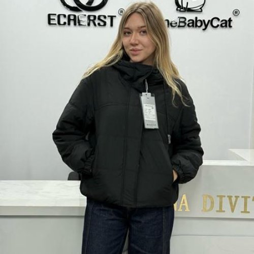Куртка DGMD (S-2XL) 6626 black (деми) DGMD 6626 black