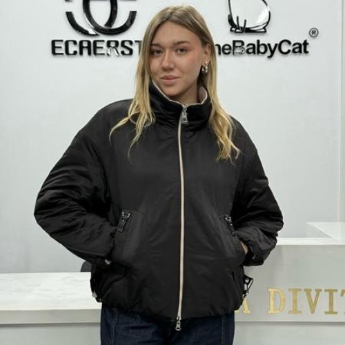 Куртка DGMD (S-2XL) 6627 black (деми) DGMD 6627 black