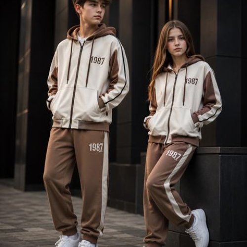 Костюм спорт Major (146-164) 24923 brown (деми) Major 24923 brown