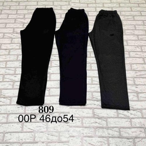 Штаны спорт Shon (46-54) S3689 navy (деми) Shon S3689 navy