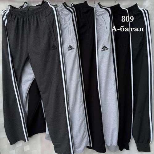 Штаны спорт Shon (56-62) S3711 l.grey (манжет) (деми) Shon S3711 l.grey (манжет)