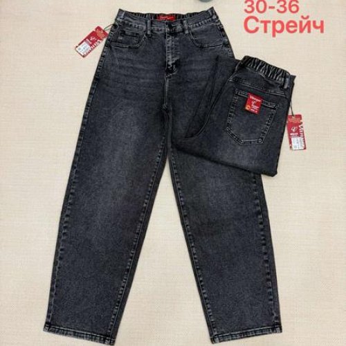 Джинсы Vanver (30-36) D82198 d.grey (деми) Vanver D82198 d.grey