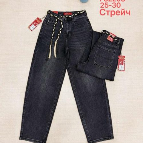 Джинсы Vanver (25-30) F82208 d.grey (деми) Vanver F82208 d.grey