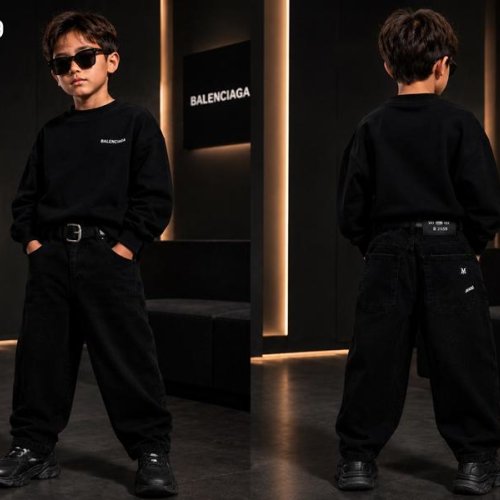 Джинсы Major kids (24-28) B2559 black (деми) Major kids B2559 black