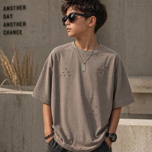Футболка Major kids (120-170) 2A30115 grey (лето) Major kids 2A30115 grey