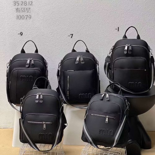 Рюкзак Candy bags (35-28-12) 10079-9 black (деми) Candy bags 10079-9 black