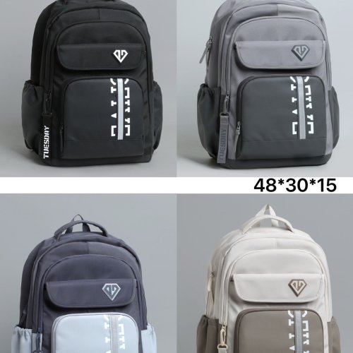 Рюкзак Candy bags (48-30-15) S415 d.grey-l.blue (деми) Candy bags S415 d.grey-l.blue