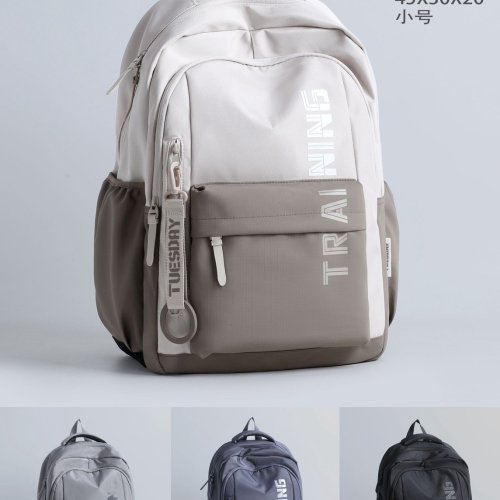 Рюкзак Candy bags (45-30-20) S457 grey-l.blue (деми) Candy bags S457 grey-l.blue
