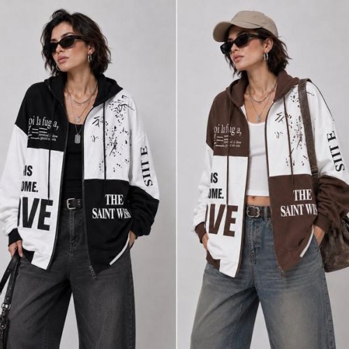 Кофта спорт Immei (XL-3XL) D2271 brown (деми) Immei D2271 brown