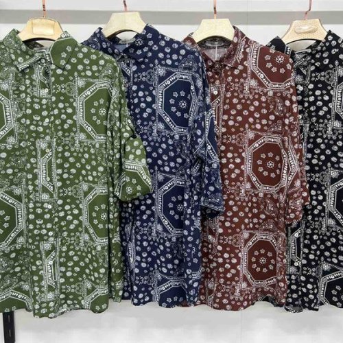 Рубашка Estima (3XL-7XL) 21040 wine (лето) Estima 21040 wine