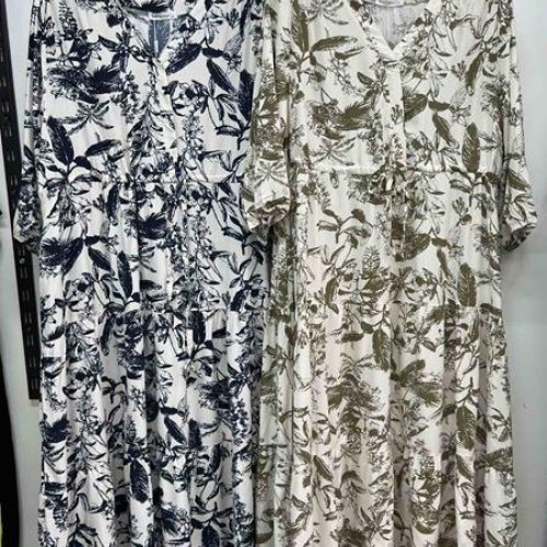 Платье Estima (3XL-6XL) 20857 navy (лето) Estima 20857 navy