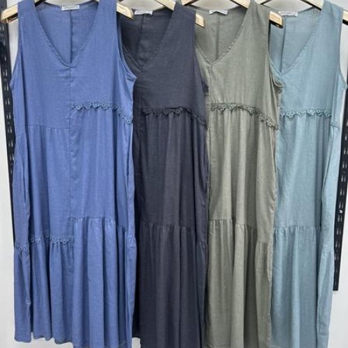Сарафан Estima (3XL-6XL) 10761 blue (лето) Estima 10761 blue