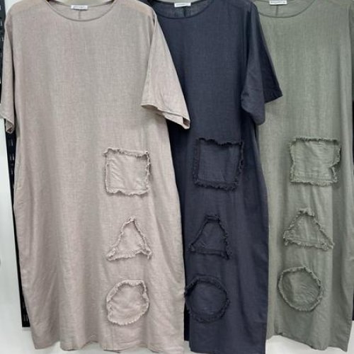 Платье Estima (3XL-6XL) 10799 navy (лето) Estima 10799 navy