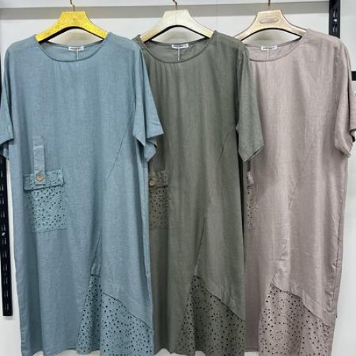 Платье Estima (3XL-6XL) 10793 blue (лето) Estima 10793 blue