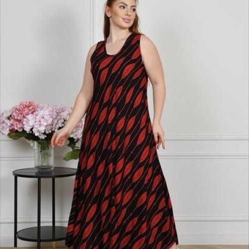 Сарафан Estima (54-56) 071 red-black (лето) Estima 071 red-black