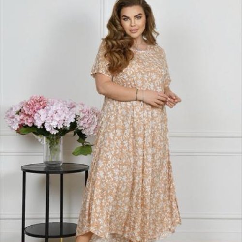 Платье Estima (54-56) 081 beige (лето) Estima 081 beige