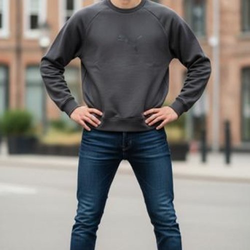 Свитер Shon (M-3XL) S3677 grey (деми) Shon S3677 grey