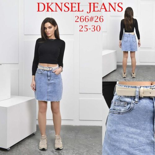 Юбка DKNSEL (25-30) 266 l.blue (лето) DKNSEL 266 l.blue