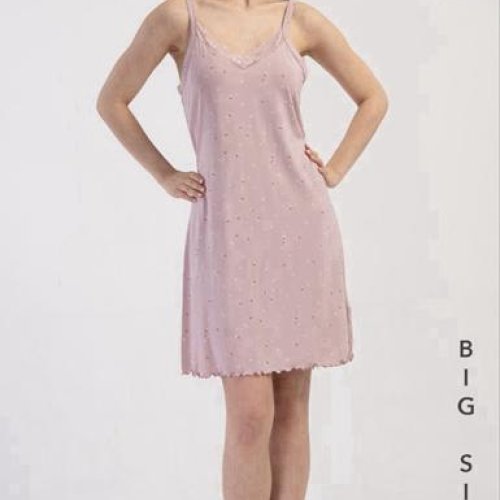 Ночнушка Trikotag (XL-4XL) T209 pink (лето) Trikotag T209 pink