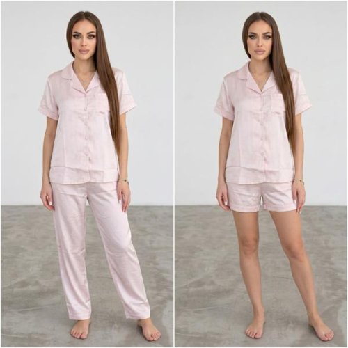 Комплект Trikotag (M-2XL) 3850 l.pink (деми) Trikotag 3850 l.pink