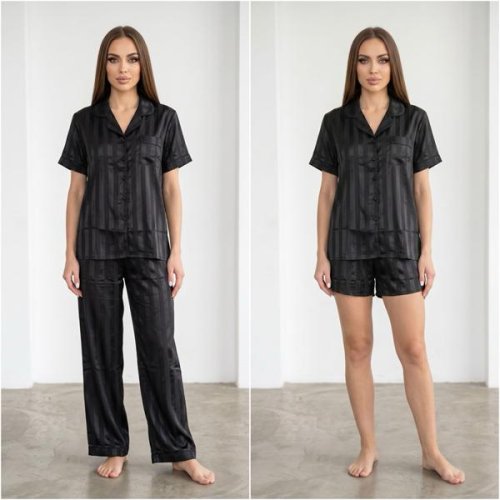 Комплект Trikotag (M-2XL) 3212 black (деми) Trikotag 3212 black