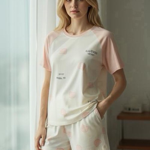 Пижама Trikotag (L-2XL) T304 pink (лето) Trikotag T304 pink