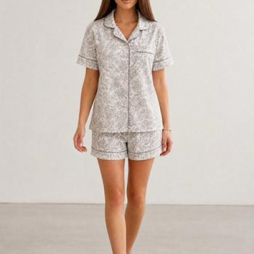 Пижама Trikotag (M-2XL) 998 l.grey (лето) Trikotag 998 l.grey
