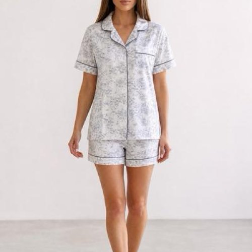 Пижама Trikotag (M-2XL) 998 white (лето) Trikotag 998 white