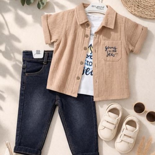 Костюм Major kids (0.9-2) 6313 beige (деми) Major kids 6313 beige