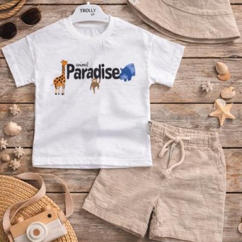 Костюм Major kids (1-3) 13165 beige (лето) Major kids 13165 beige