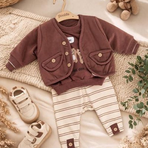Костюм Major kids (0.6-1.6) 3006 brown (деми) Major kids 3006 brown
