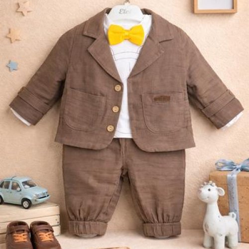 Костюм Major kids (0.3-1) 3215 brown (деми) Major kids 3215 brown