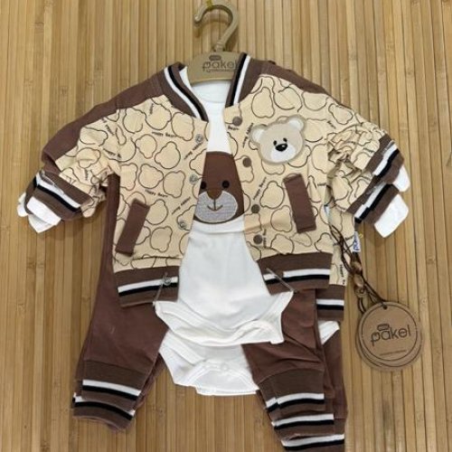 Костюм спорт Major kids (0.3-0.9) 0508 brown (деми) Major kids 0508 brown