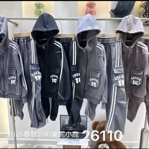 Костюм спорт Major kids (130-170) 2610 black (деми) Major kids 2610 black