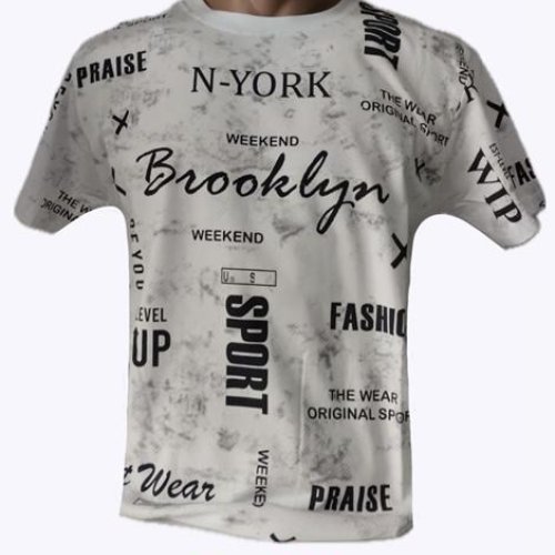 Футболка Надийка (S-2XL) 0758-4-0 white (лето) Надийка 0758-4-0 white